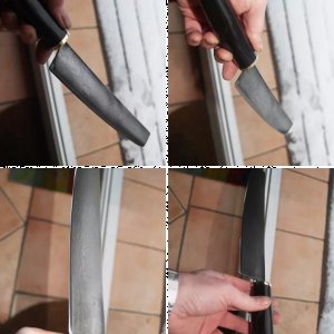 Andy`s Santoku in 25 cm