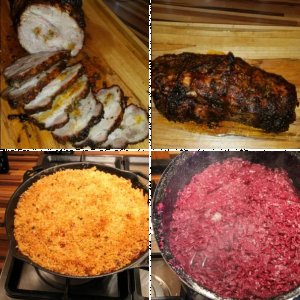 Apfelrotkohl mit Quittengelee