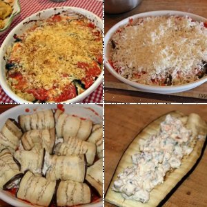 Fischiger Auberginen Rolls