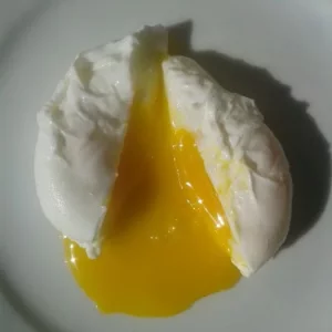 zweiter Versuch pochiertes Ei