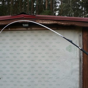 Daiwa Interline 20-50 lbs altes Modell
Länge: 2,33 m
Belastung: 3kg ; 43°