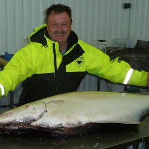 Nach dem Fischen im Filetierhaus