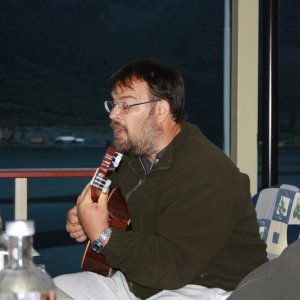 meine Gitarre darf im Urlaub natürlich auch nicht fehlen