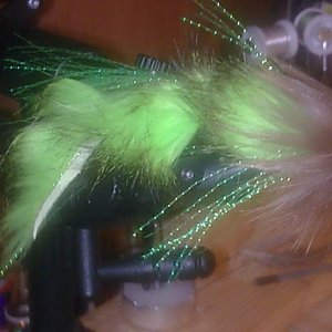 Pike Fly
Hook 1/0 Mustad Freschwater 2x long