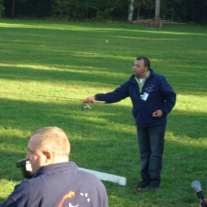 Der Chef bei der Arbeit