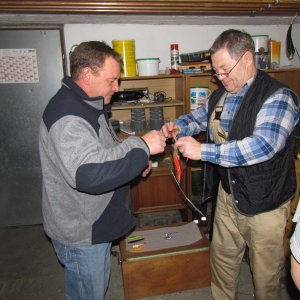 ...und noch mal bei der "Arbeit"