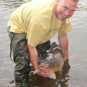 Mein größter Karpfen- 35pfd.