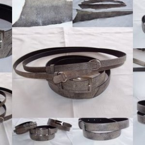 Gürtel Steinbeißer Fischleder[1]