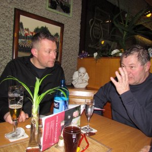 Schwere Diskussionen zwischen Thomas und Joachim :-)