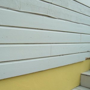 Außenverkleidung saubere Schnitte