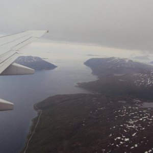 Anflug Tromsö