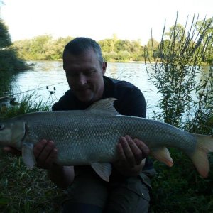 Barbe 79cm, 5,2kg auch dies ein persönlicher Rekord
