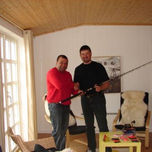 Hauptpreis für Anton im Angelwettbewerb