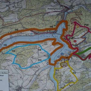 Der Diemelsee in Nordhessen