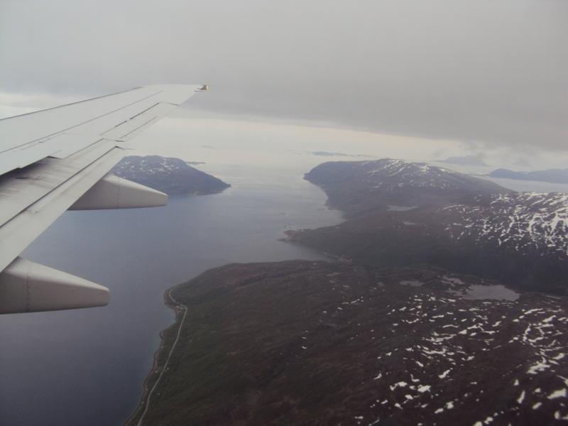 Anflug Tromsö