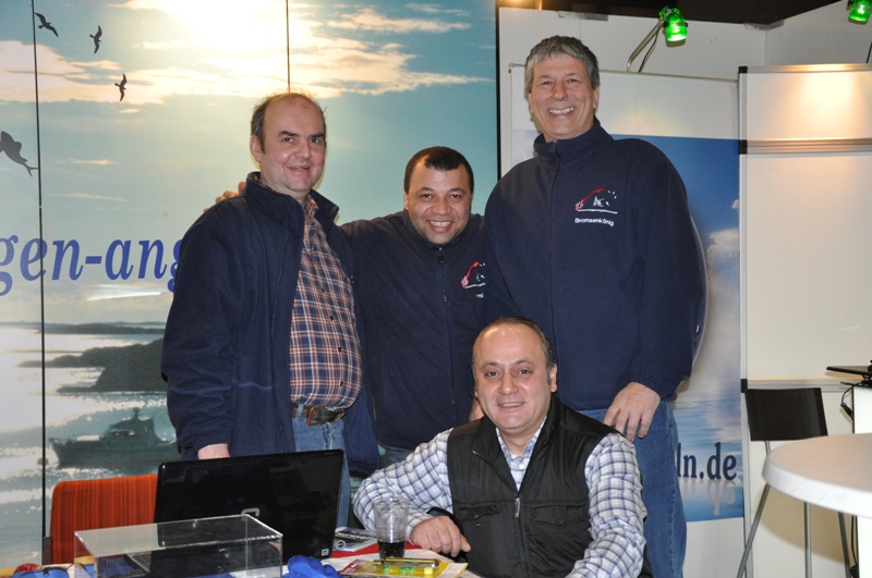Besuch am Stand