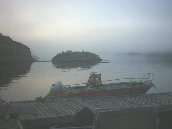 Boot im Seenebel, Test