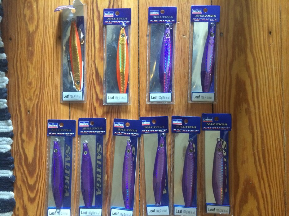 Daiwa Leaf 100g und 120g