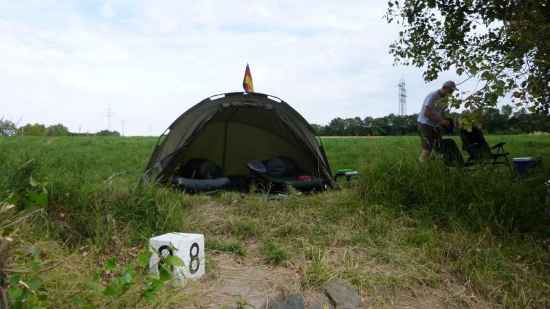 Das Deutschlandcamp, alles bereit fürs Viertelfinale