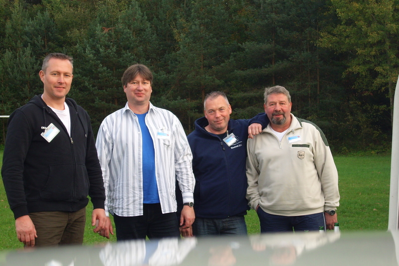 Das L-Team vollzählig am Start