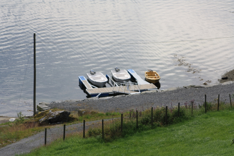 der Bootsanleger