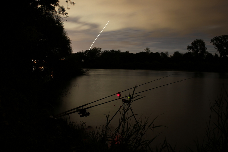 Der Mond ist aufgegangen.