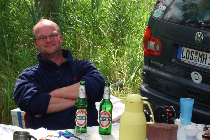 Der Rollendok nach der Arbeit