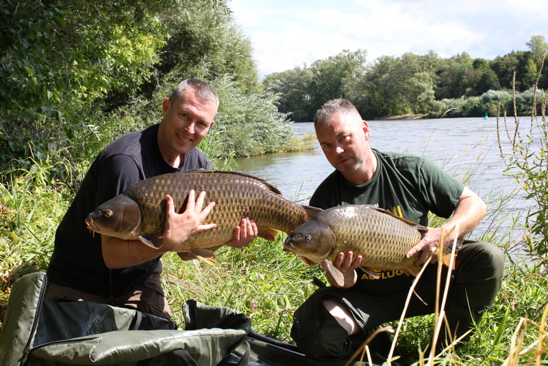 Doppelschlag zur Mittagszeit. Zwei schöne Schuppis 30 und 18 Pfd.