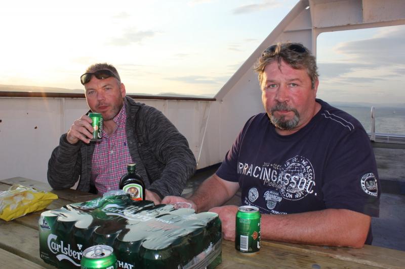 Ein Lunchpaket für die Heimreise