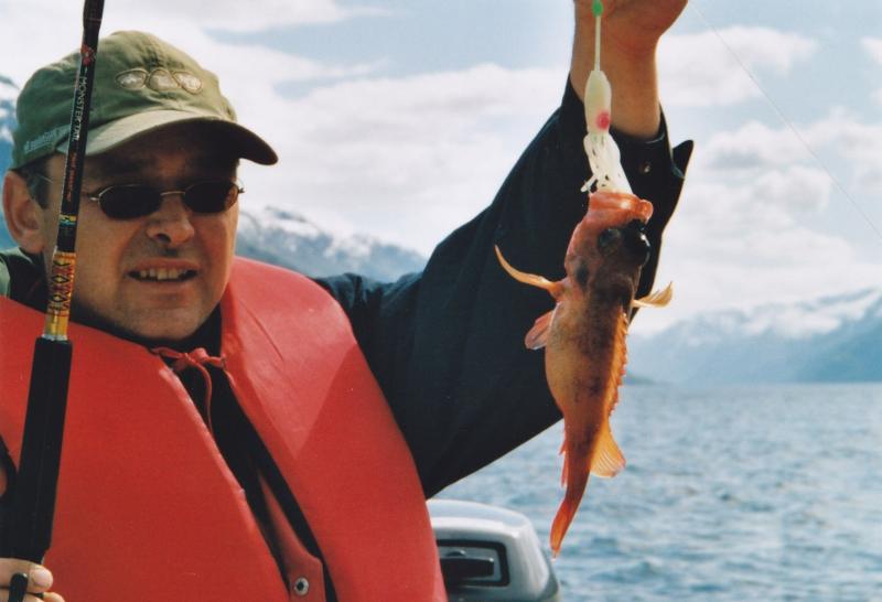 Ein Riese von Rotbarsch