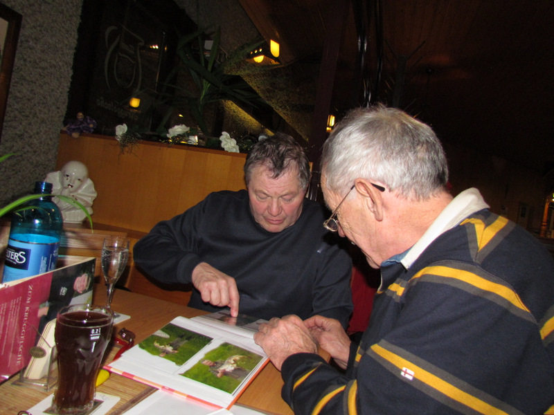 ...genau da waren die Fische!