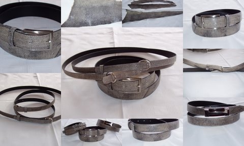 Gürtel Steinbeißer Fischleder[1]