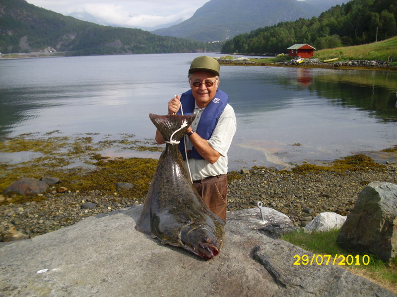 Heilbutt 120 cm und 40 Pfund