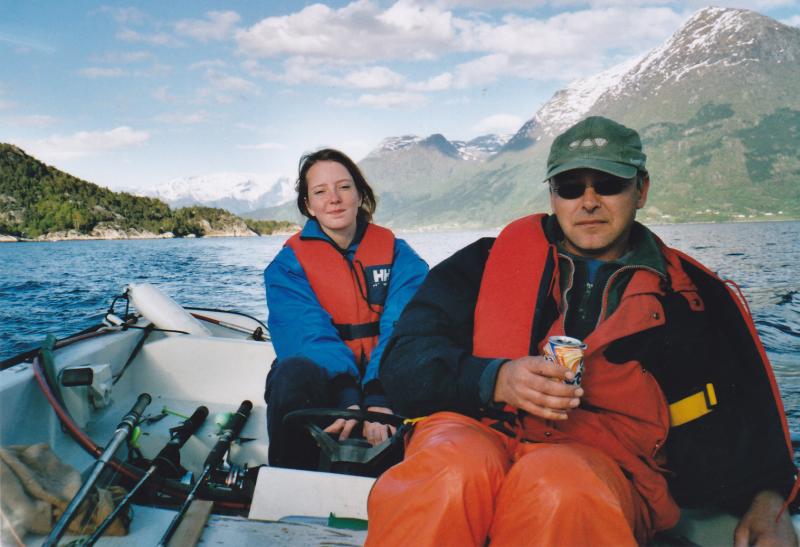 Meine Tochter durfte auch mal fahren