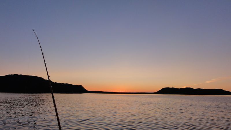 Mitternacht am Trollsund