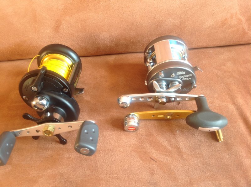 Penn 525 und Abu 5501 inshore