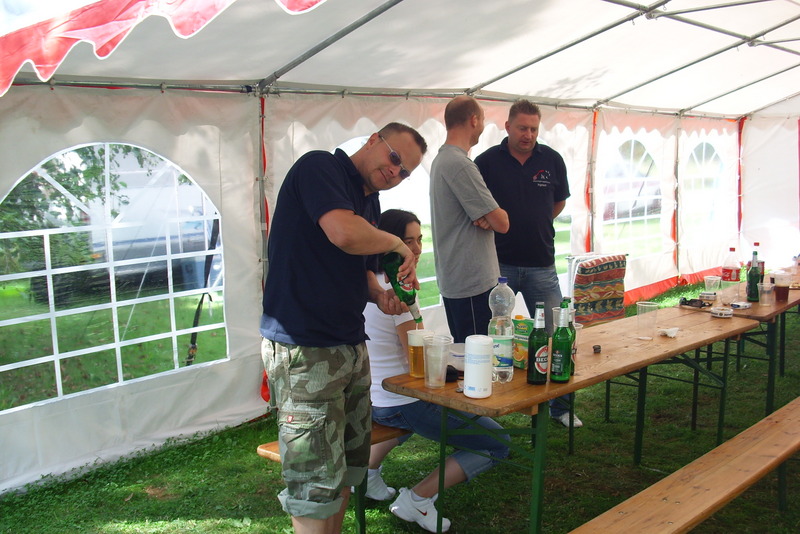 Tibor bei der Arbeit