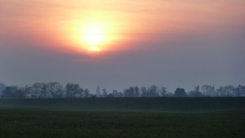 Toller Sonnenuntergang
