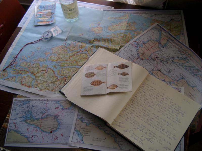 Unsere Lektüre wenn wir nicht auf dem Boot waren.